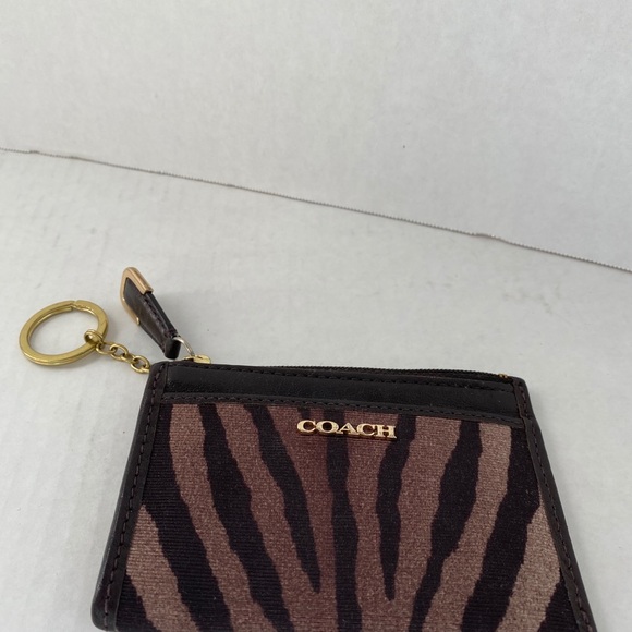 Coach Madison Zebra Mini Skinny - Picture 2 of 4